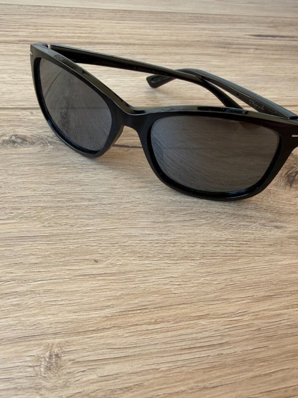 Oakley Drop In Polished Black Polarized Sunglasses